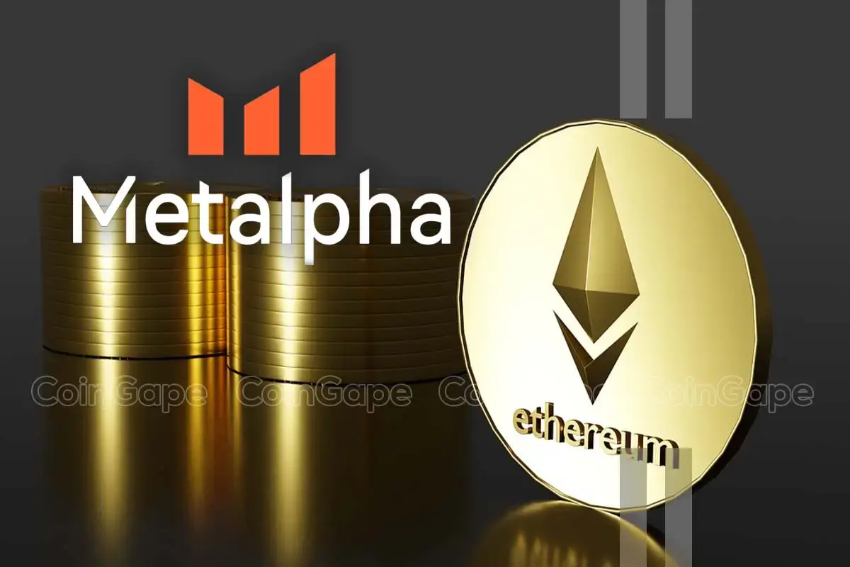 Metalpha plant Verkauf von 51.300 ETH
